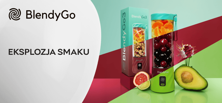 🔥 Eksplozja smaku z BlendyGo! 🍓🥭