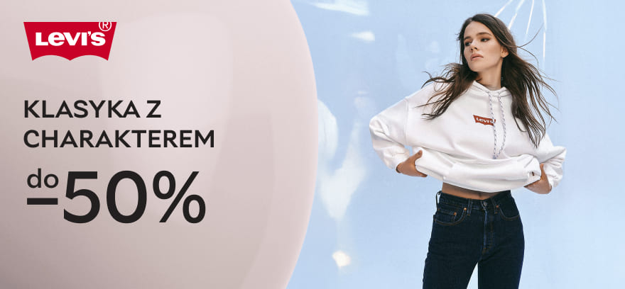 Levi’s — klasyka z charakterem nawet 50% taniej!🔥