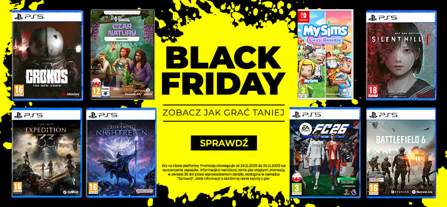 Black Friday – zobacz jak grać taniej!