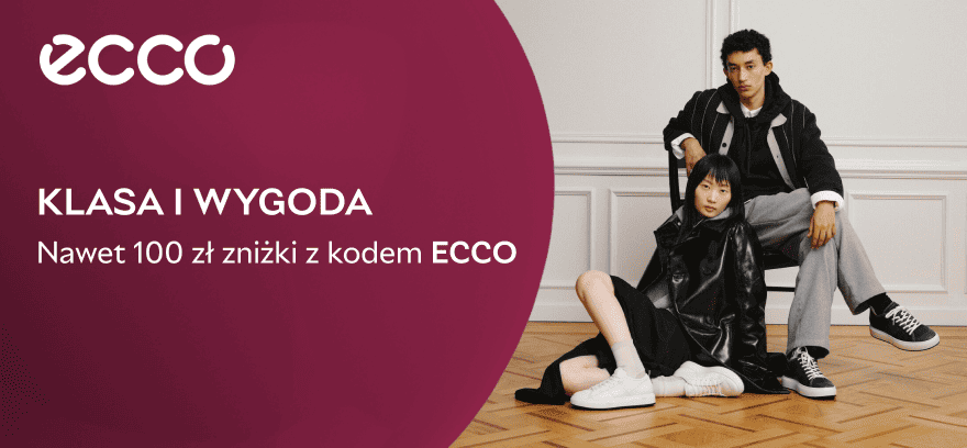 ECCO: стиль і комфорт 👟✨ Отримайте навіть 100 зл. знижки з кодом ECCO при покупці від 500 зл.