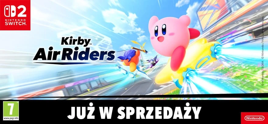 Nintendo Switch 2: Kirby Air Riders – вже в продажу! 🎮