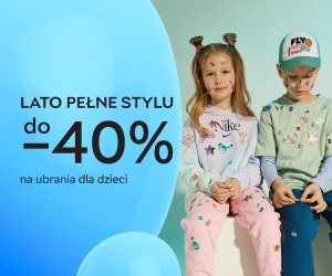 Lato pełne stylu
do -40%
ubrania dla dzieci w promocyjnych cenach