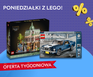 LEGO Happy Hours w Rozetka - pokochaj poniedziałki i kup LEGO w najlepszych cenach!