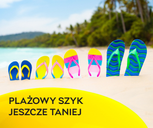 ☀️Plażowy szyk jeszcze taniej — do -40% na klapki, japonki i szorty!