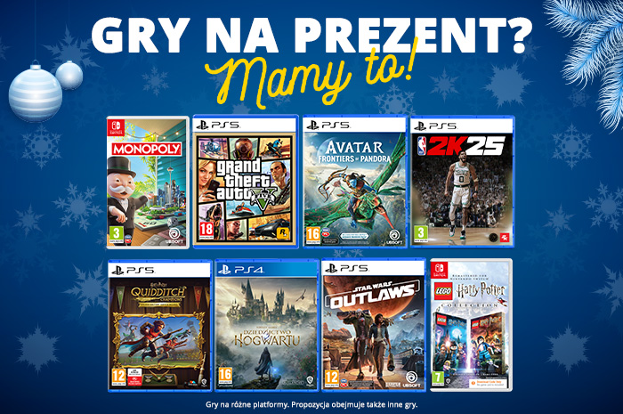 Gry na prezent? Mamy to!