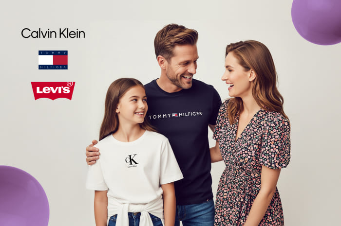 Calvin Klein, Tommy Hilfiger, Levi's, GAP — markowe szaleństwo do -30%!