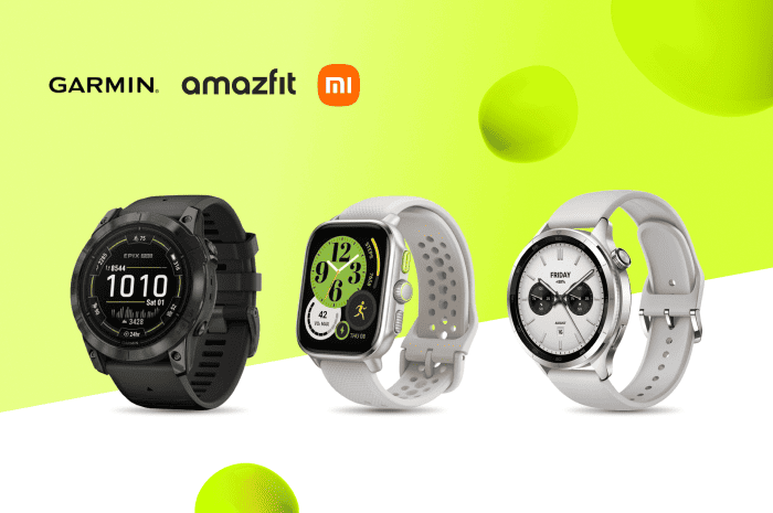Garmin, Amazfit, Xiaomi – sportowe smartwatche w atrakcyjnych cenach!