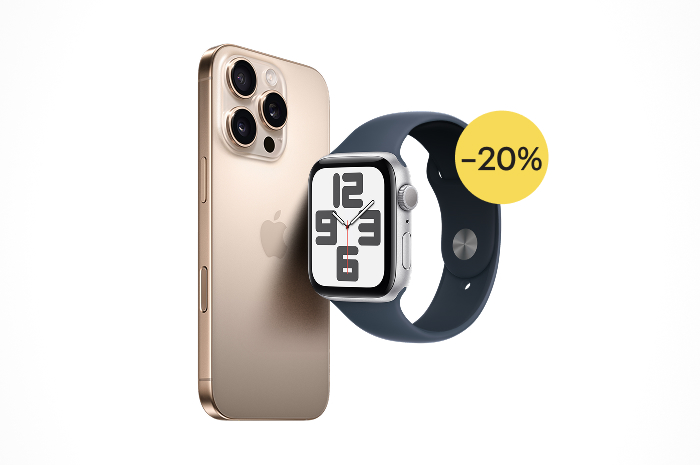 🔥 -20% na Apple Watch przy zakupie iPhone!