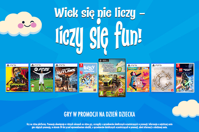 До Дня захисту дітей — знижки на ігри для яскравих емоцій!