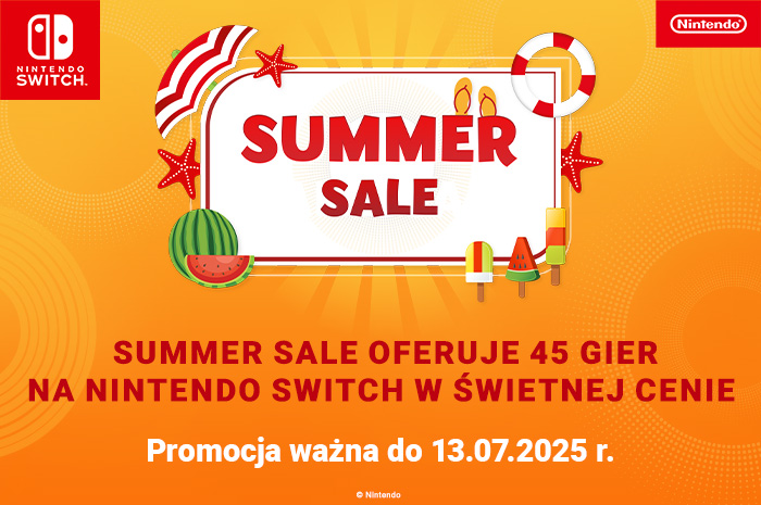 Summer sale – ігри на Nintendo в суперцінах!