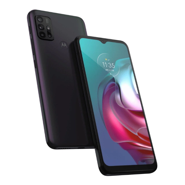 ピ*ん様 SIMフリー！ Motorola スマートフォン g30 Мобильный телефон Motorola G30 6/128GB Dark Pearl (789438) – фото