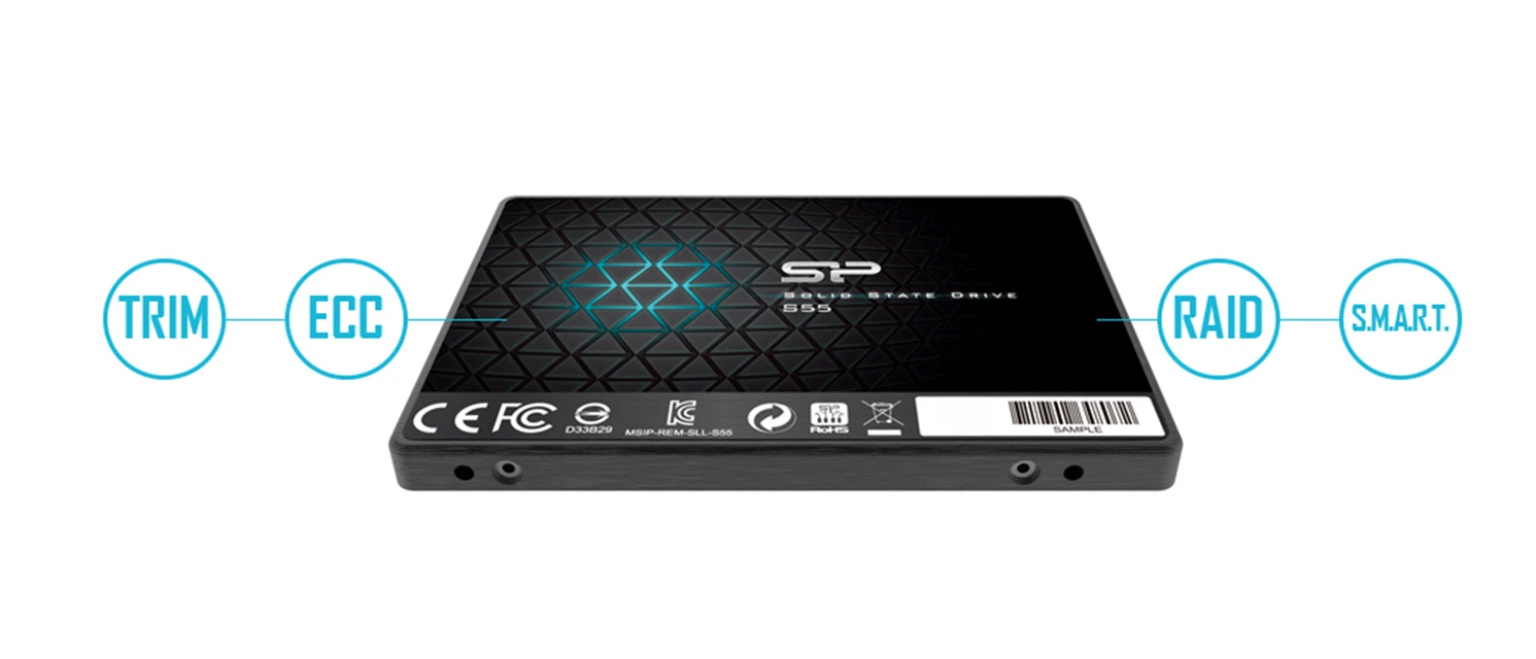 SSD диск Silicon Power Slim S55 960GB 2.5