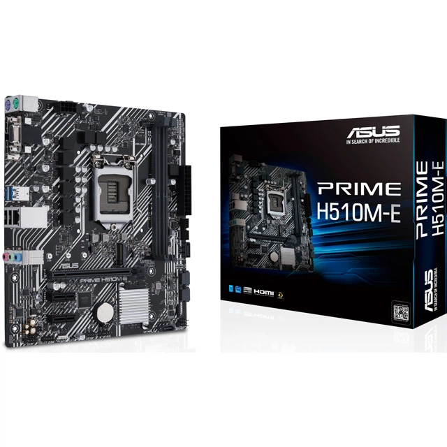 Материнская плата Asus Prime H510M-E (s1200, Intel H510, PCI-Ex16