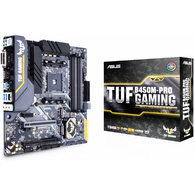 Материнская плата Asus TUF B450M-Pro Gaming (sAM4, AMD B450, PCI
