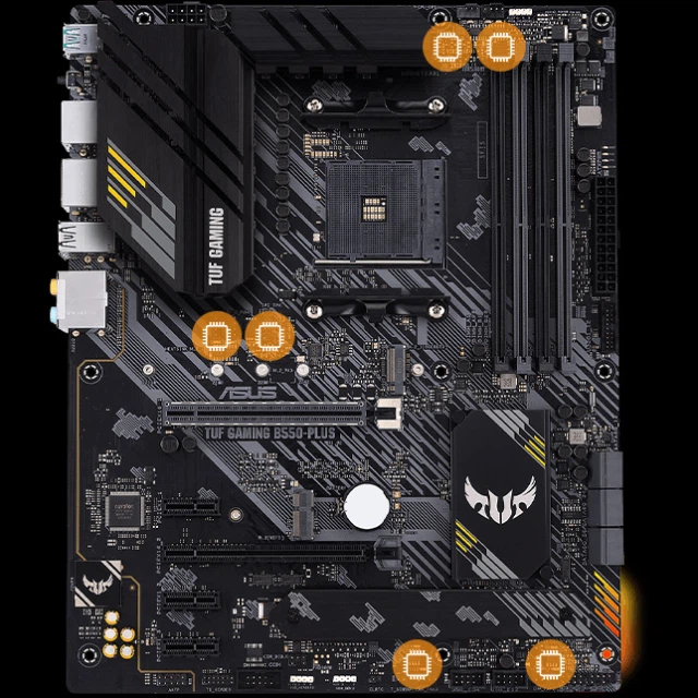 Материнская плата Asus TUF Gaming B550-Plus (sAM4, AMD B550, PCI