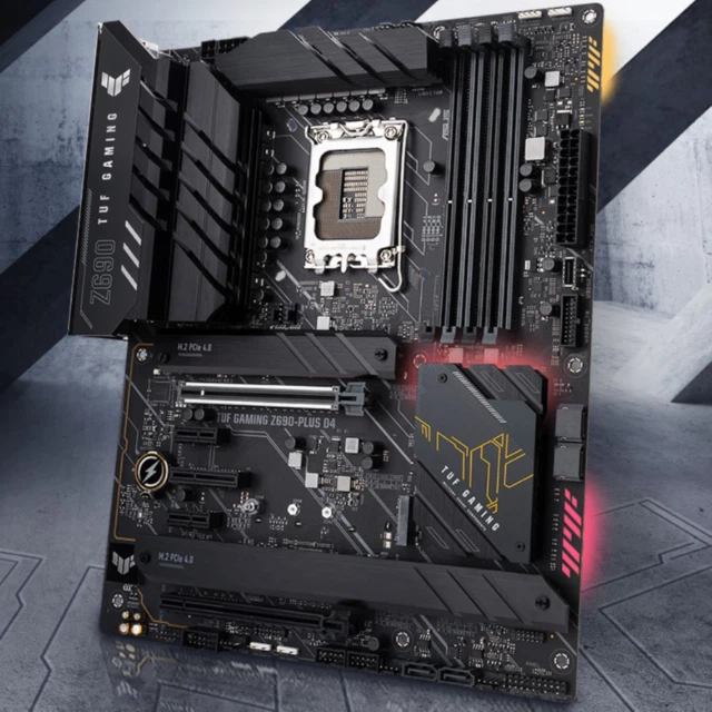 Материнская плата Asus TUF Gaming Z690-Plus D4 (s1700, Intel Z690