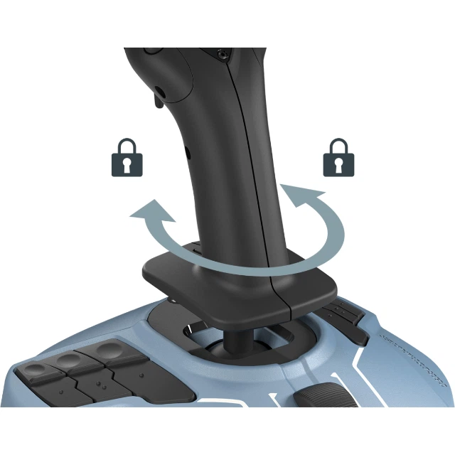 Проводной джойстик Thrustmaster TCA Sidestick Airbus Edition Black