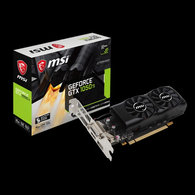 Видеокарта MSI PCI-Ex GeForce GTX 1050 Ti 4GT Low Profile 4GB