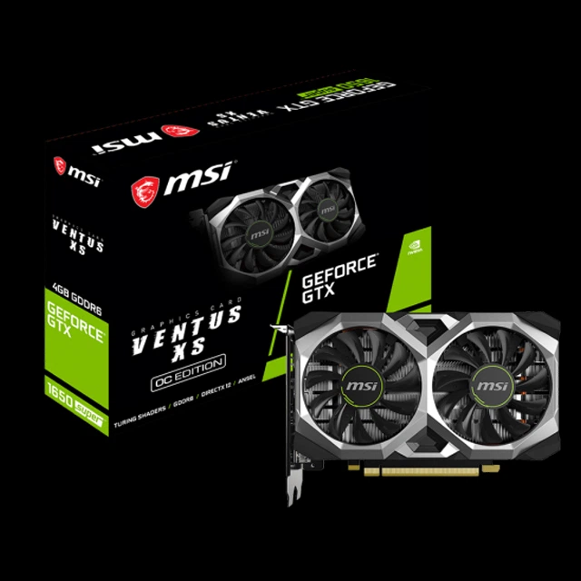Відеокарта MSI PCI-Ex GeForce GTX 1650 Super Ventus XS OC 4GB