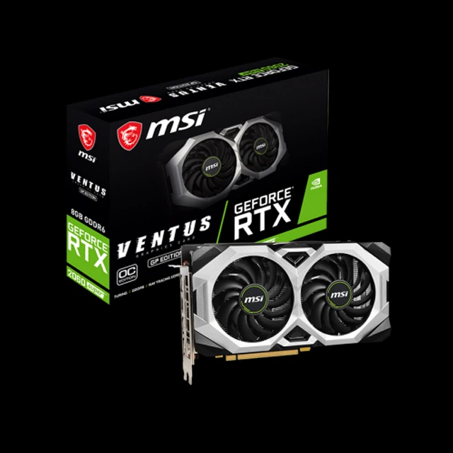 Видеокарта MSI PCI-Ex GeForce RTX 2060 Super Ventus GP OC 8GB