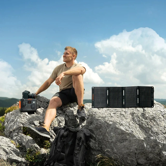 Комплект Зарядная станция Jackery Explorer 300PLS + солнечная