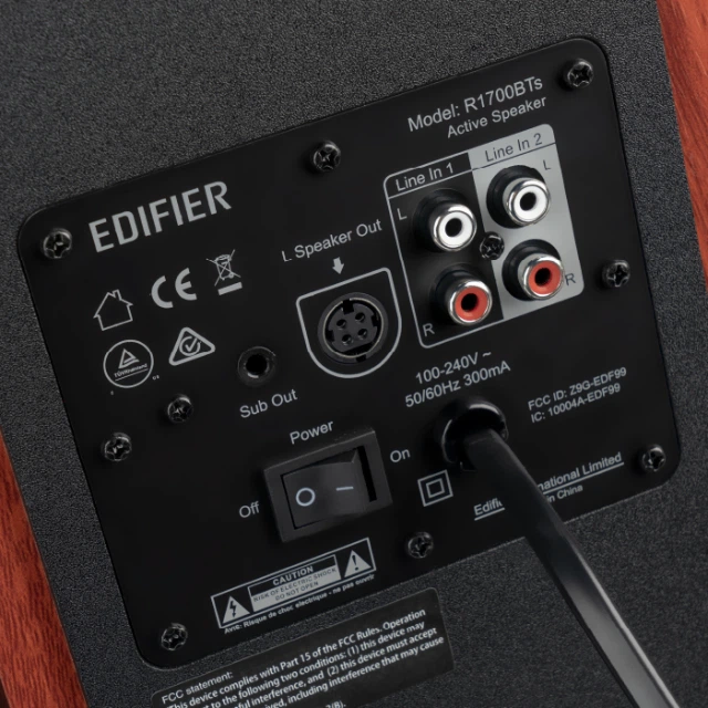 Акустическая система Edifier R1700BTs Brown 2.0 66W Bluetooth
