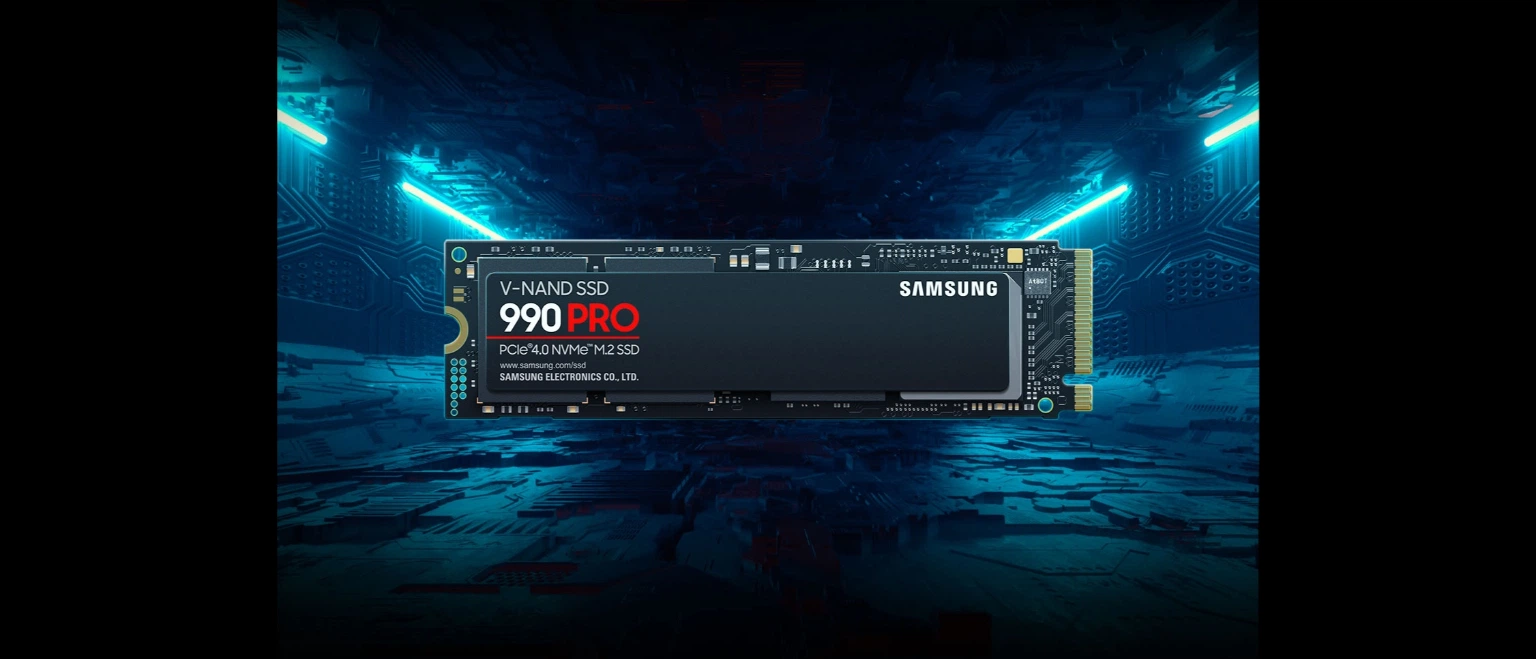 SSD диск Samsung 990 Pro 2TB M.2 PCIe 4.0 x4 NVMe 2.0 V-NAND 3bit
