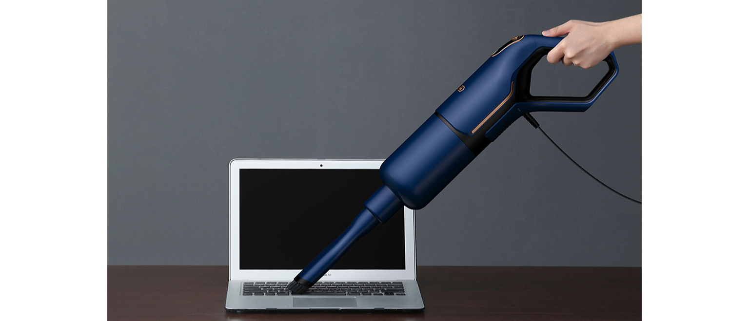 Пилосос без мішка Deerma Vacuum Cleaner Blue (DX1000W) фото, відгуки