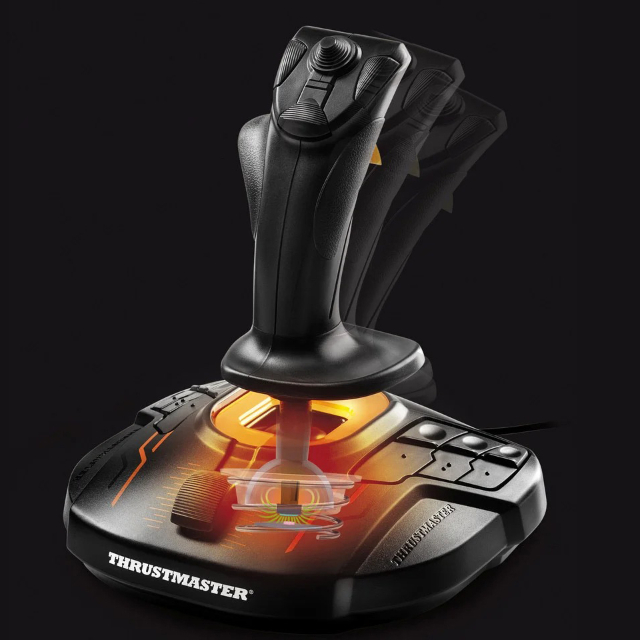 Проводной джойстик Thrustmaster T.16000M FCS Hotas Black/Orange ...