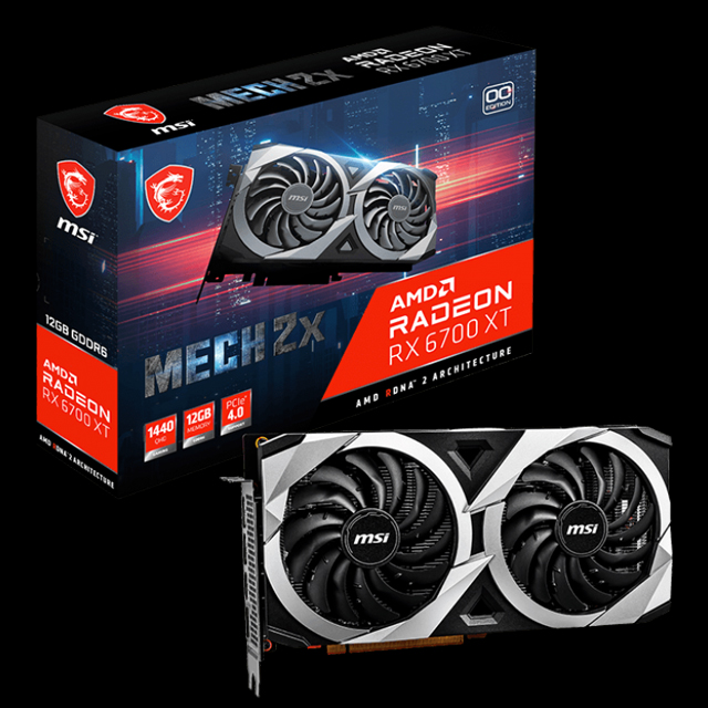 RADEON MSI RX6700xt 12GB