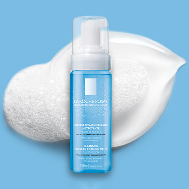 Мицеллярная пенка La Roche-Posay для очищения чувствительной кожи 150 ...