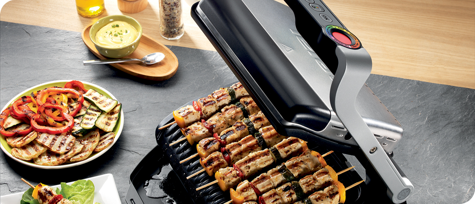 Гриль TEFAL OptiGrill+ GC716D12 – фото, отзывы, характеристики в  интернет-магазине ROZETKA | Купить в Украине: Киеве, Харькове, Днепре,  Одессе, Запорожье, Львове