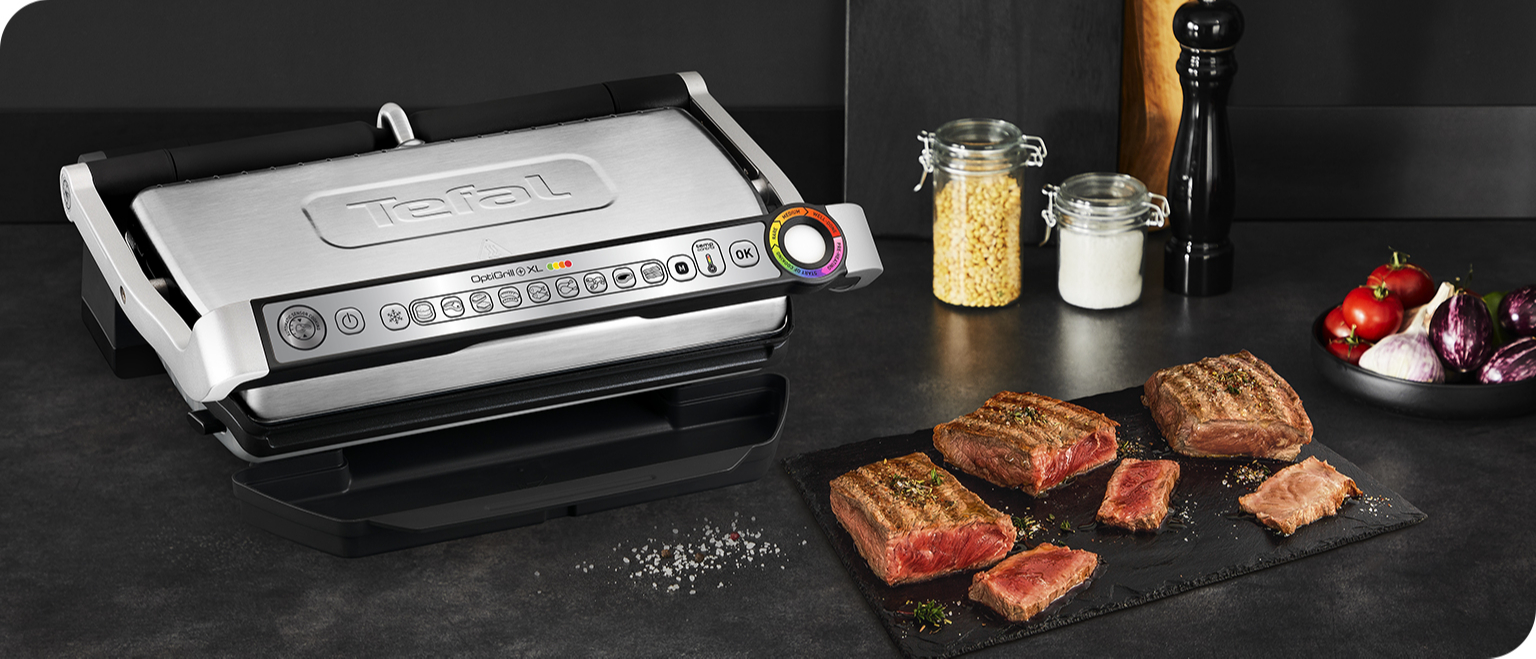 Гриль TEFAL OptiGrill + XL GC722D34 – фото, відгуки, характеристики в ...