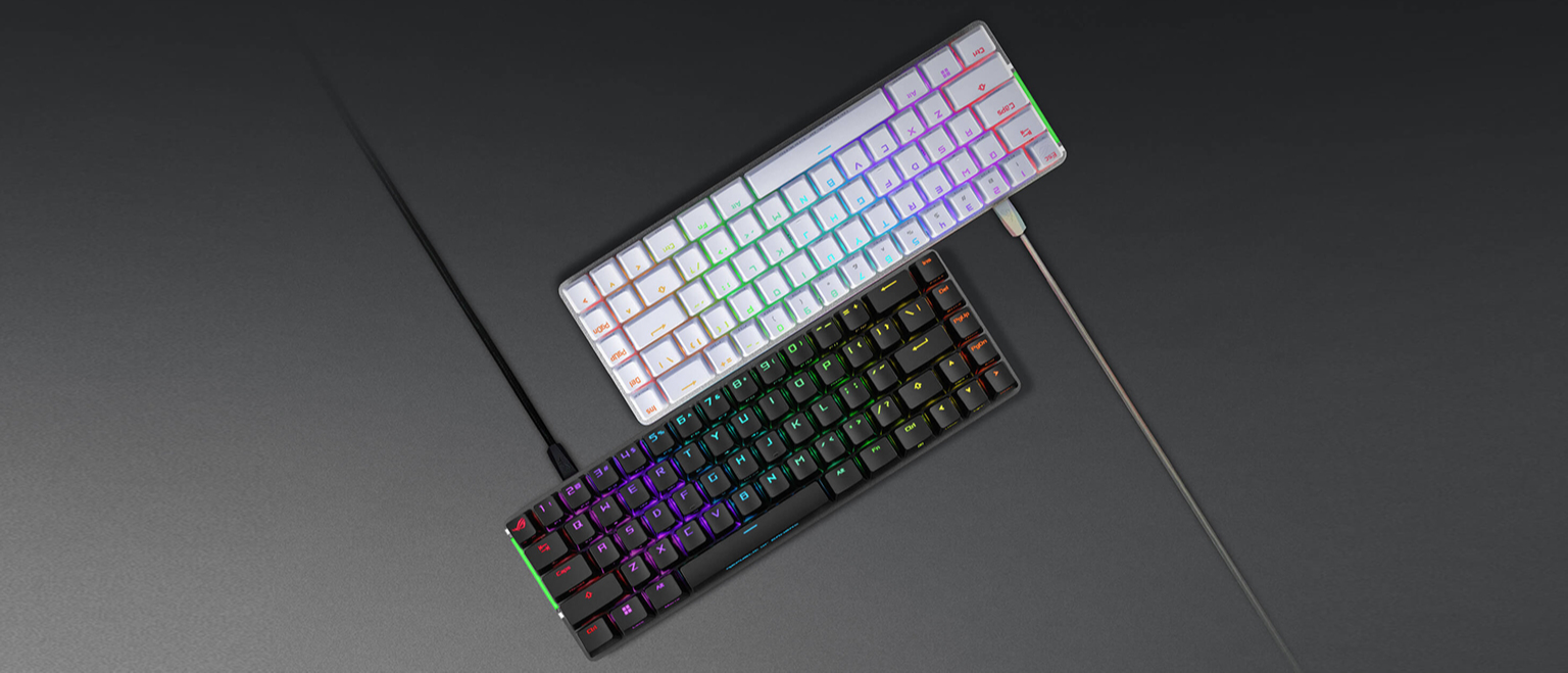 Клавиатура проводная Asus ROG Falchion Ace NX Red EN PBT USB