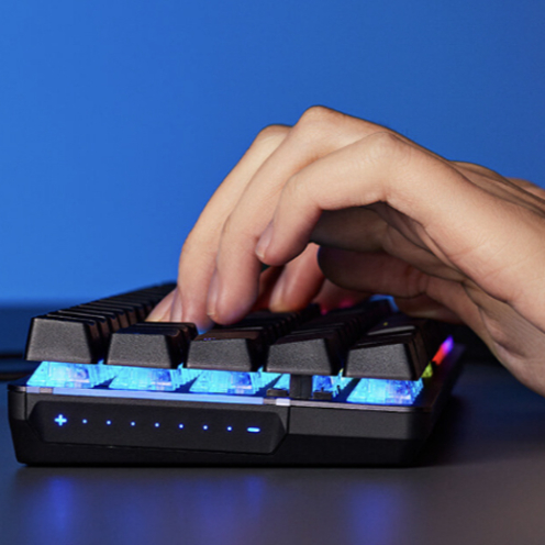 Клавиатура проводная Asus ROG Falchion Ace NX Red EN PBT USB