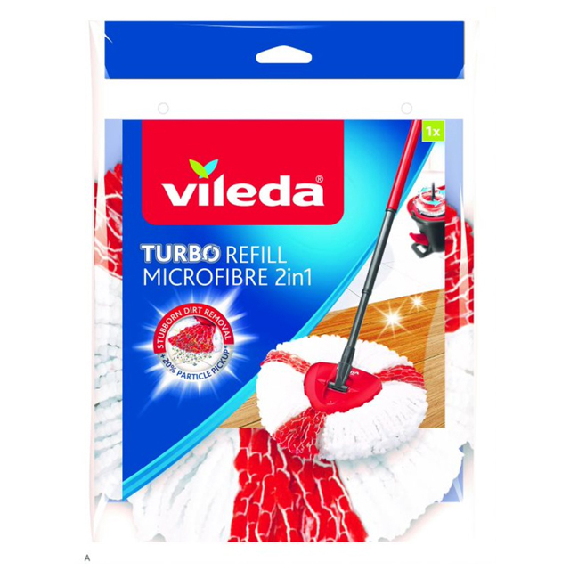 Набор для уборки Vileda Turbo Smart (швабра и ведро с отжимом ...